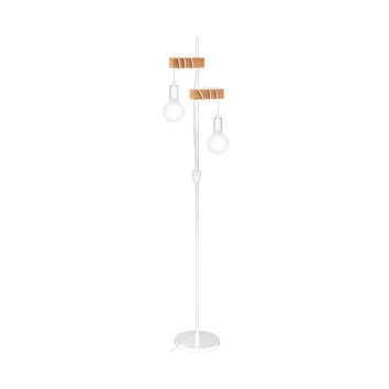 Eglo verlichting TOWNSHEND Vloerlicht Wit, 2-lichts