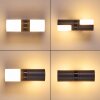 Baulund Buiten muurverlichting LED Antraciet, 1-licht, Bewegingsmelder