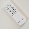 Tallaboa Plafondlamp LED Zilver, 1-licht, Afstandsbediening
