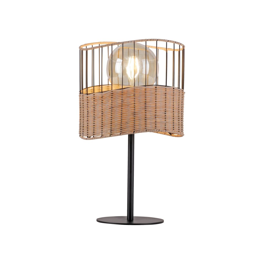 Leuchten-Direkt REED Tafellamp Zwart, 1-licht main product photo