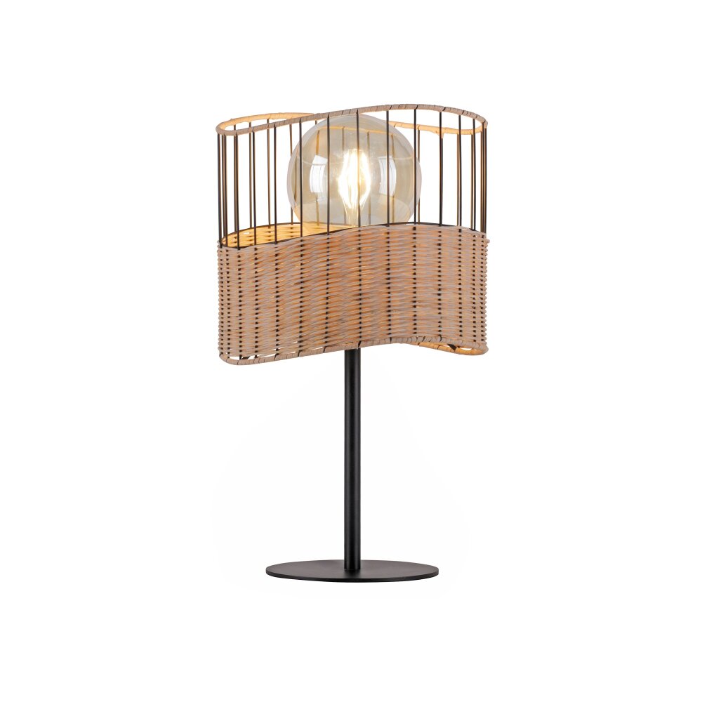 Leuchten-Direkt REED Tafellamp Zwart, 1-licht