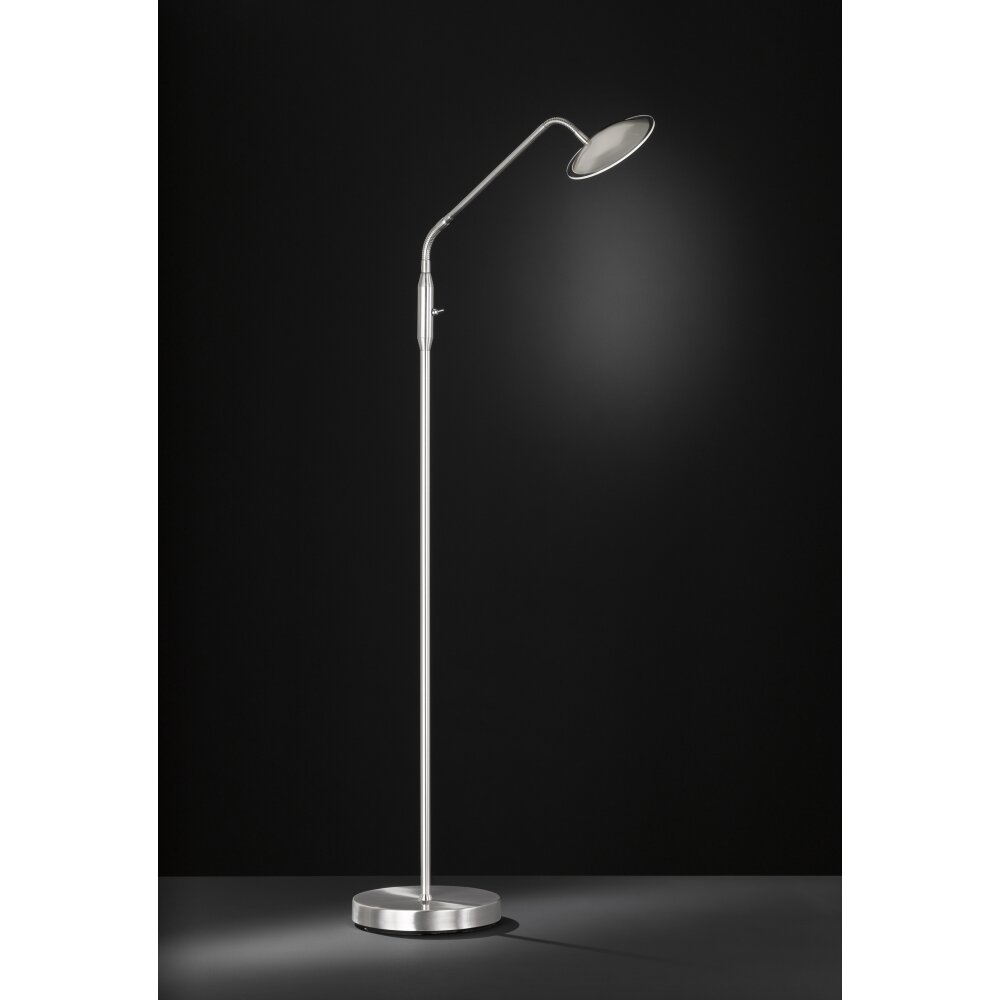 Wofi ORTA Staande lamp LED Nikkel mat, 1-licht main product photo