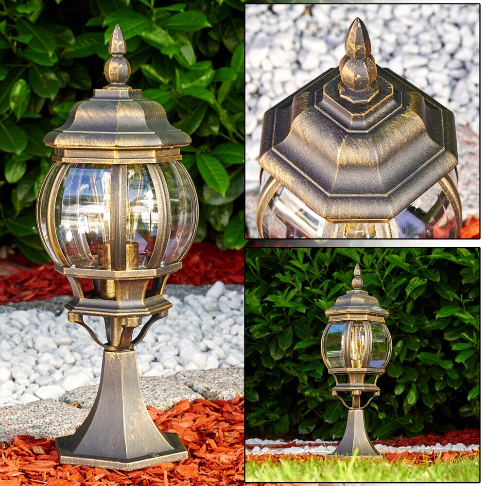 Lentua Sokkellamp Bruin, Goud, 1-licht main product photo