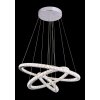 Globo MARILYN I Hanger Chroom, Kristaloptiek, 1-licht, Afstandsbediening