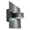 Lutec SPLIT Buiten muurverlichting LED Antraciet, 1-licht