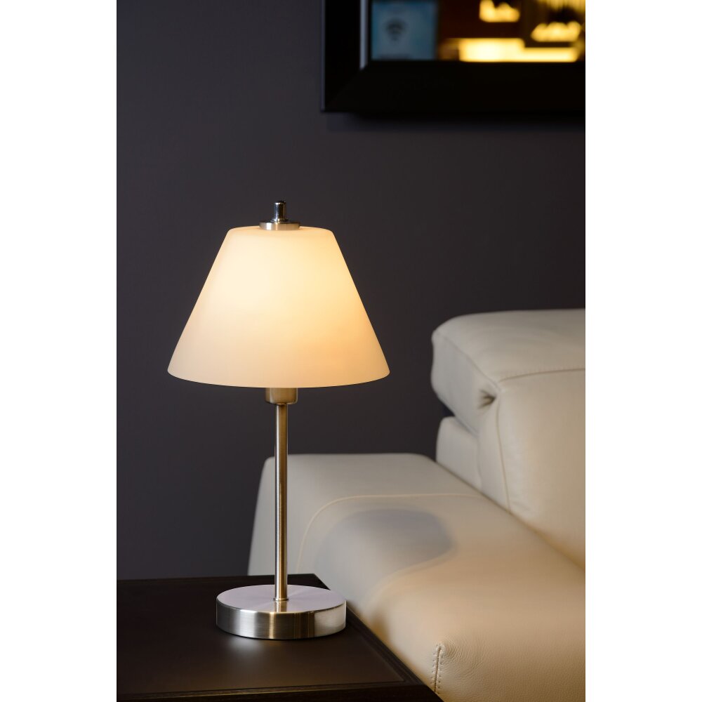 Lucide TOUCH Tafellamp Nikkel mat, 1-licht main product photo