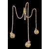 Globo ROVETO decor Amber, 3-lichts