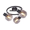 Globo ORNELA Spotlamp Zwart, 3-lichts