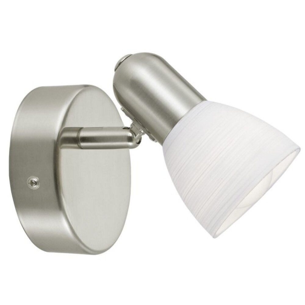 Eglo DAKAR 1 Muurlamp Nikkel mat main product photo
