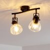 Bohemia Plafondlamp Zwart, 2-lichts