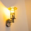 Forli Muurlamp roestvrij staal, 1-licht, Bewegingsmelder