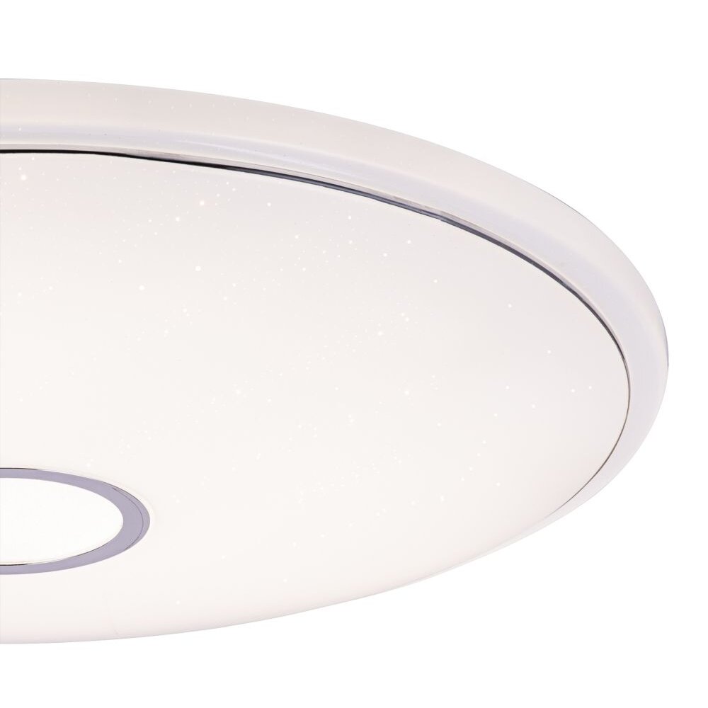 Globo CONNOR Plafondlamp LED Wit, 1-licht, Afstandsbediening