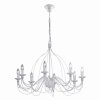 Ideallux CORTE kroonluchter Wit, 8-lichts