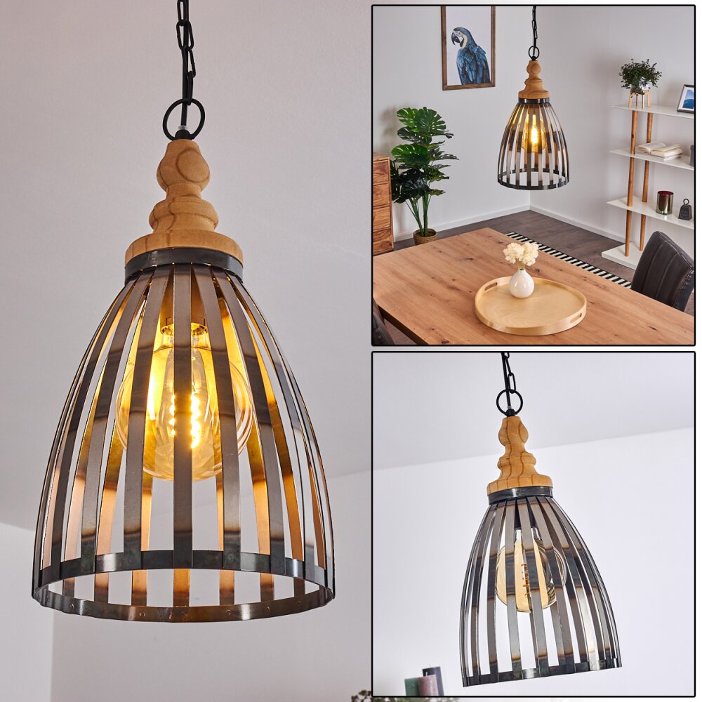 Flaine Hanger Bruin, Zwart, 1-licht main product photo