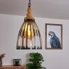 Flaine Hanger Bruin, Zwart, 1-licht