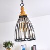 Flaine Hanger Bruin, Zwart, 1-licht