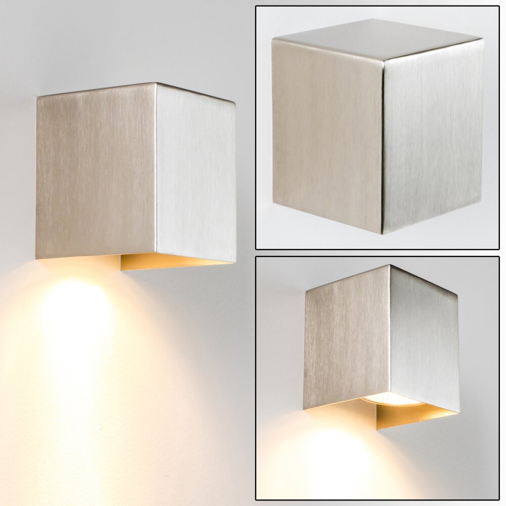 Matera Muurlamp Nikkel mat, 1-licht main product photo