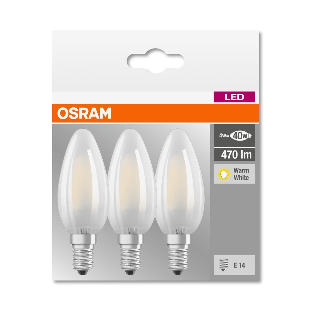 Osram LED E14 4,5 Watt 2700 Kelvin 470 Lumen
