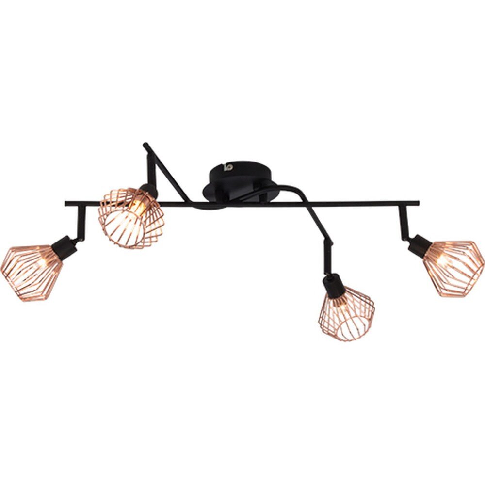 Brilliant Dalma Plafond straler Zwart, 4-lichts main product photo