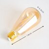 LED-gloeilamp Pratoia E27 9 watt 806 lumen 2200 - 5500 kelvin