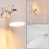 Stranderott Klemlamp Wit, 1-licht