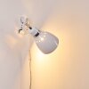 Stranderott Klemlamp Wit, 1-licht