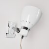 Stranderott Klemlamp Wit, 1-licht