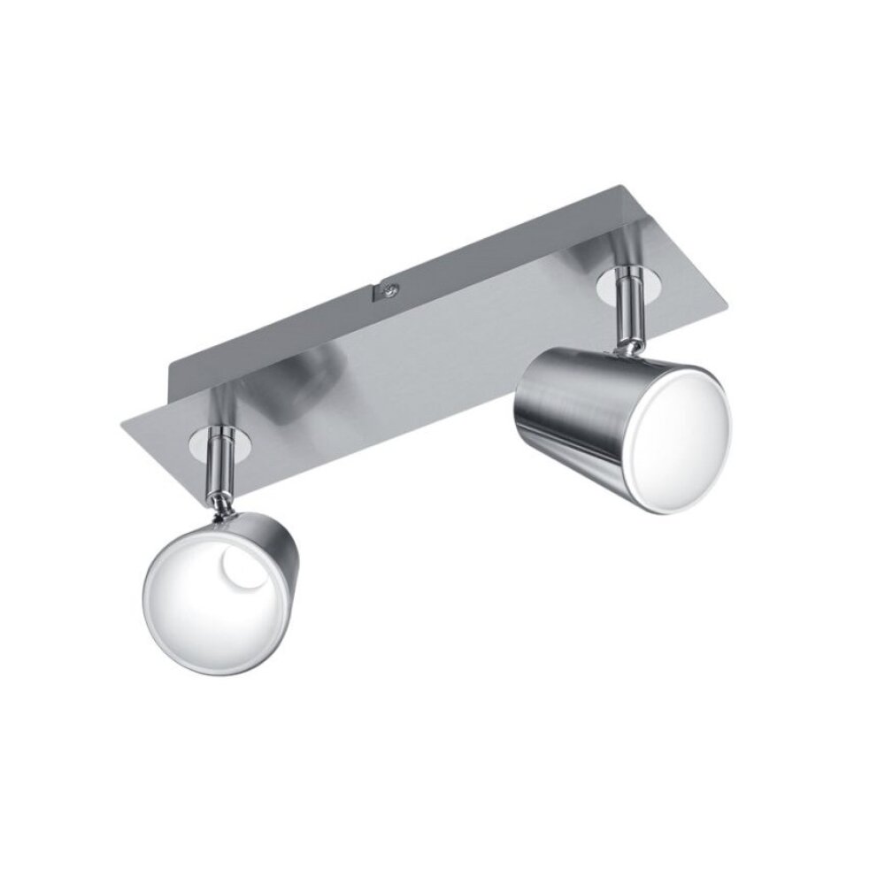 Trio NARCOS Spotlamp LED Nikkel mat, 2-lichts main product photo