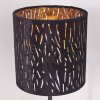 Liared Tafellamp Zwart, 1-licht