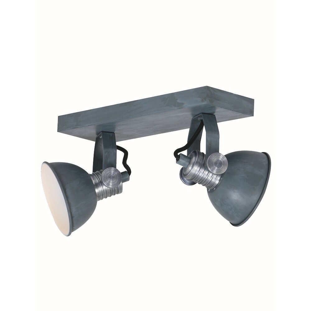 Steinhauer BROOKLY Spotlamp LED Grijs, 2-lichts main product photo
