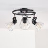 Bohemia Plafondlamp Zwart, 3-lichts