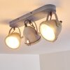 Butikon Plafondlamp Grijs, 3-lichts