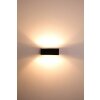 Ideallux BOX Muurlamp Zwart, 2-lichts