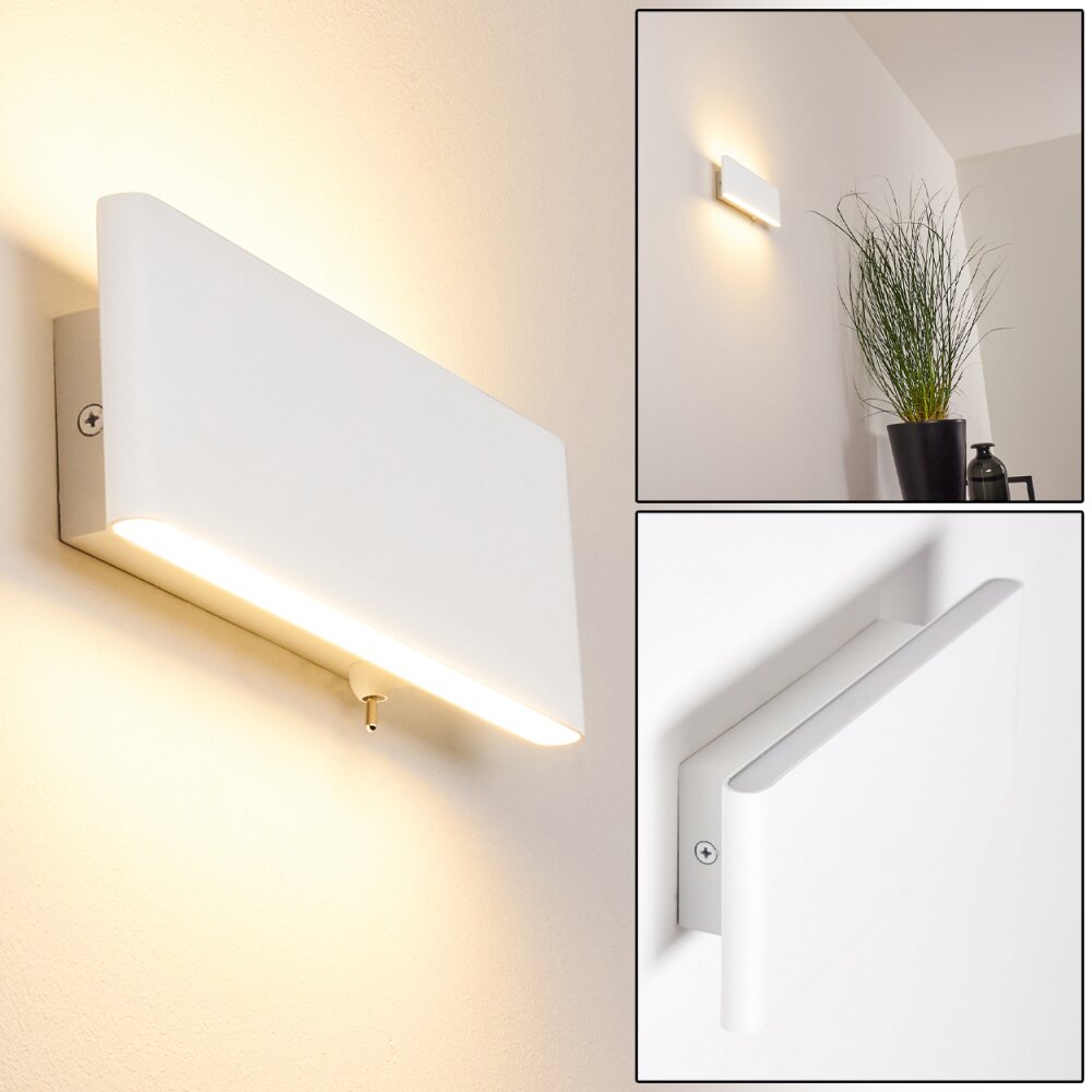 Mosambik Muurlamp LED Wit, 1-licht main product photo
