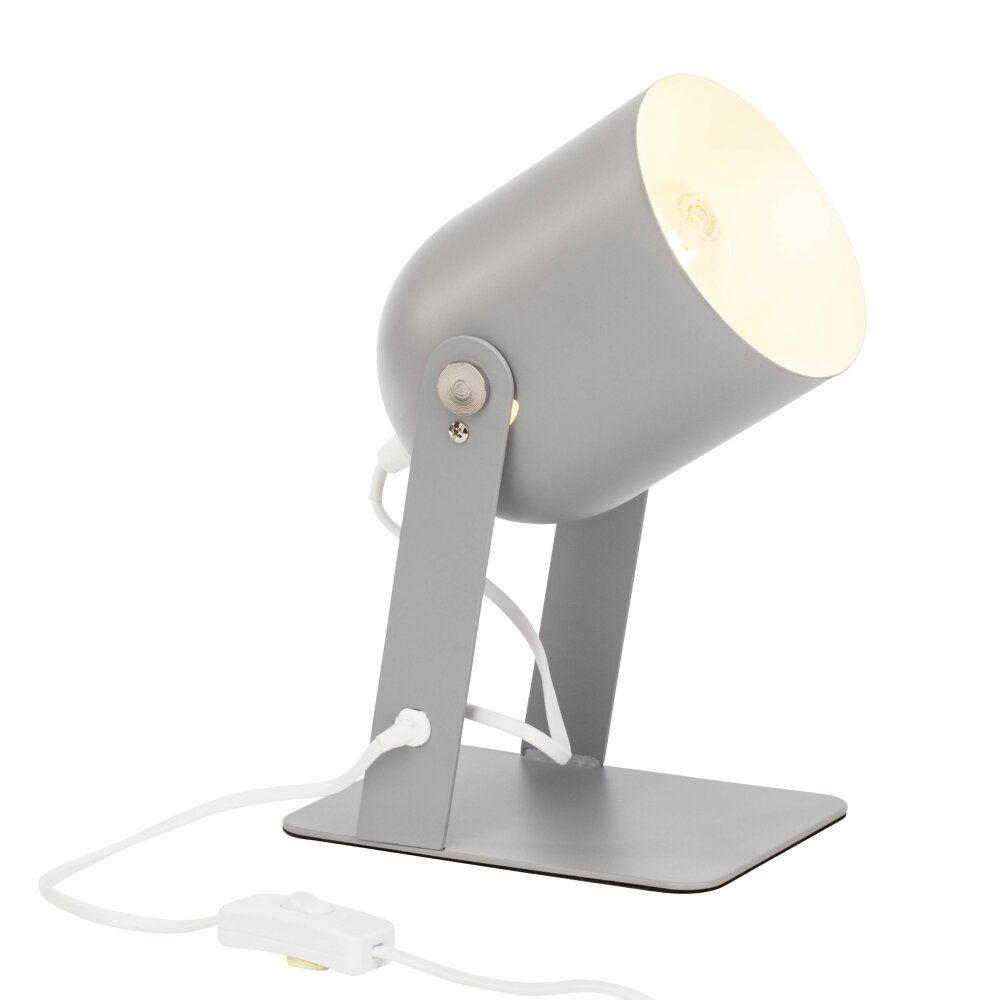 Brilliant Yan Tafellamp Grijs, 1-licht main product photo