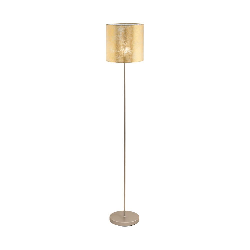 Eglo VISERBELLA Staande lamp Champagne, 1-licht main product photo
