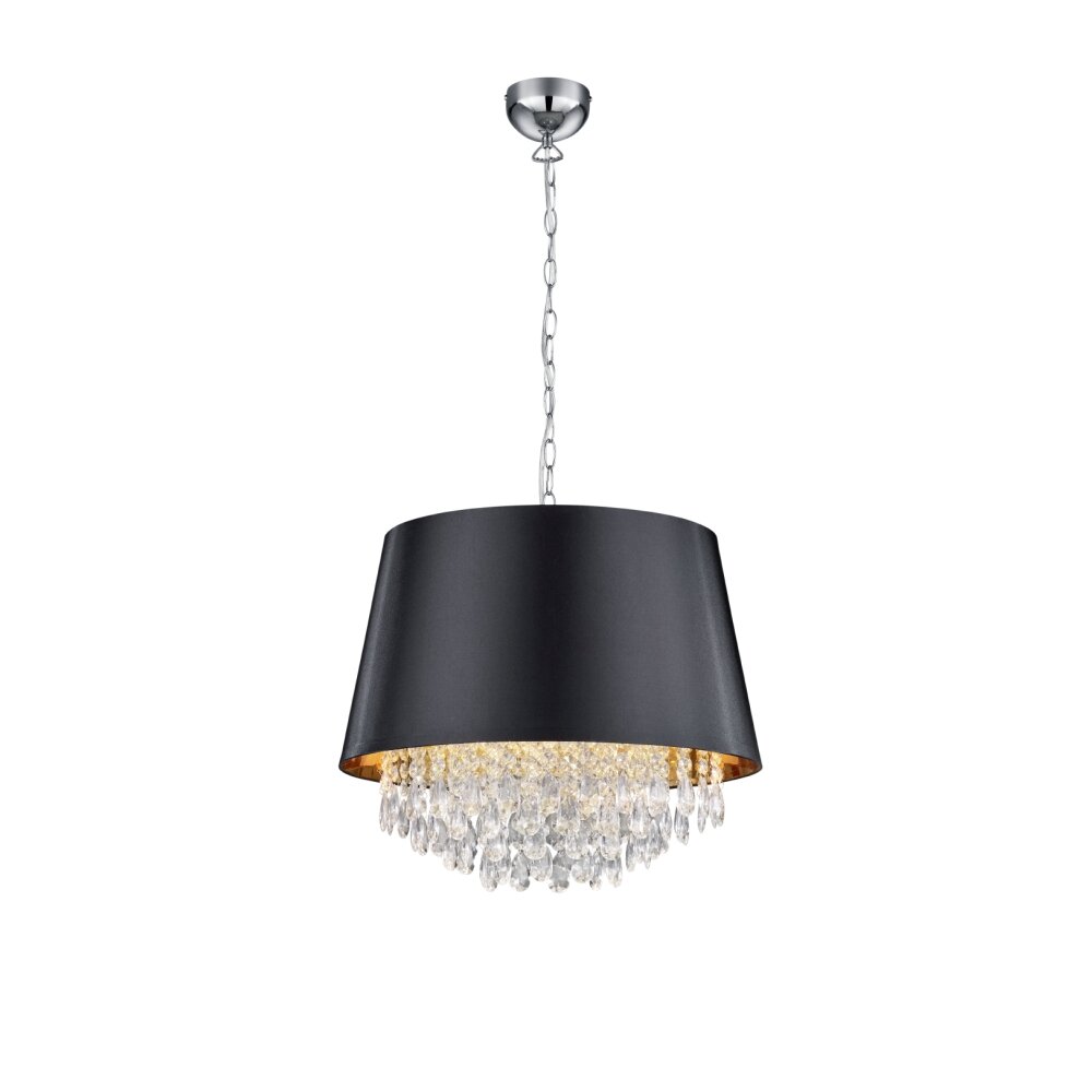 Trio LORELEY Hanglamp Chroom, 3-lichts