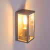 Hakkas Buiten muurverlichting Zilver, 1-licht