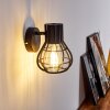 Gainesville Muurlamp Zwart, 1-licht