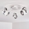 Callac Plafondlamp Wit, 3-lichts