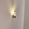Noreaz Buiten muurverlichting Chroom, 1-licht