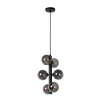 Lucide TYCHO Hanglamp Zwart, 6-lichts