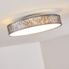 Liared Plafondlamp LED Nikkel mat, 1-licht