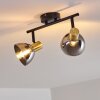 Mariefred Plafondlamp Zwart, 2-lichts
