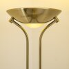 Rom Uplighter LED Oud messing, 2-lichts