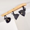 Svanfolk Plafondlamp Hout licht, 3-lichts