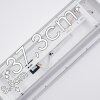 Salmi Plafondlamp LED Wit, 1-licht