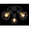 Globo CLASTRA Spotlamp Zwart, 3-lichts