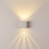 Maputo Buiten muurverlichting LED Wit, 2-lichts