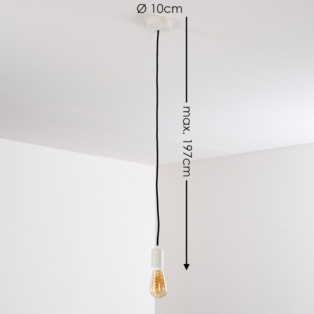 Lemone Hanger Wit, 1-licht